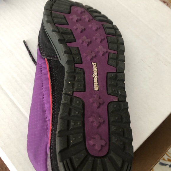 Rare Patagonia Woman’s Nylon Purple Size 8 Lace -Up Sneakers - Picture 6 of 16